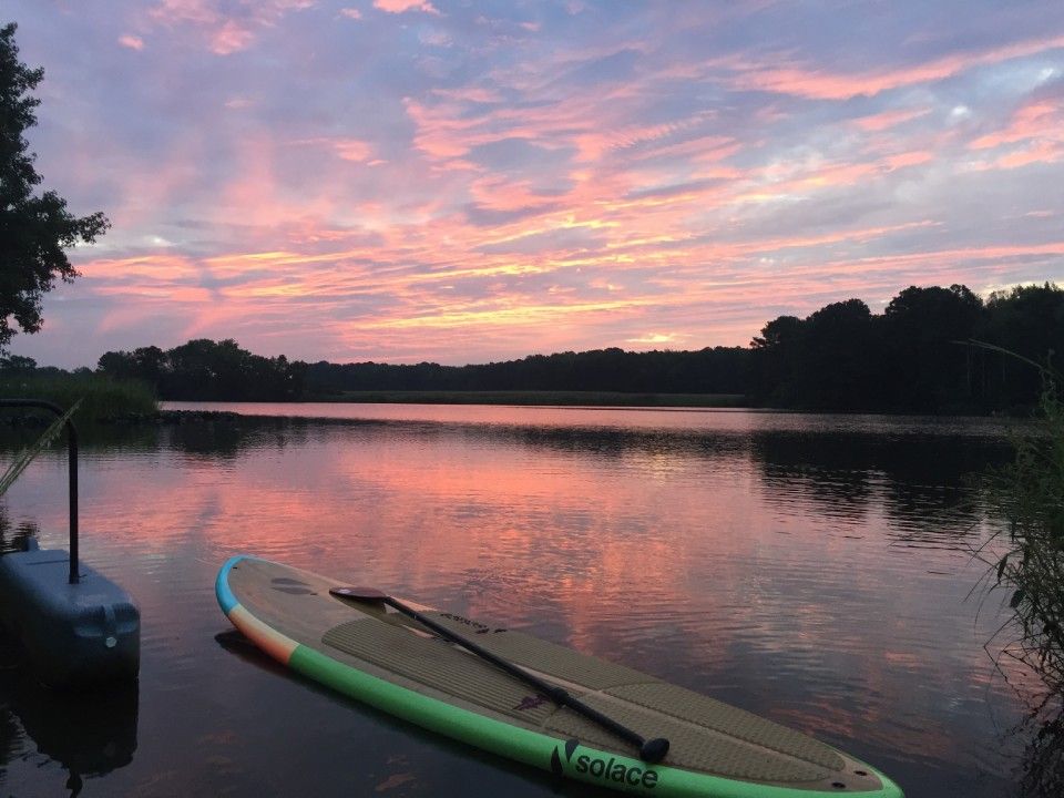 kayak sunrise